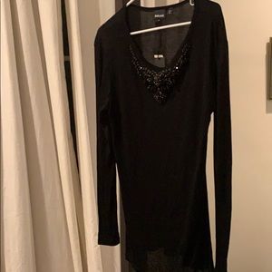 Just Cavalli Black long sleeve tunic